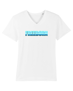 Freeborn  Tricou mânecă scurtă guler V Bărbat Presenter