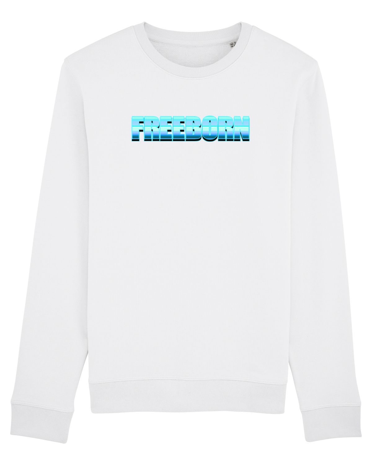 Bluză mânecă lungă Unisex Rise White