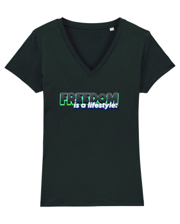 Freedom is a lifestyle  Black