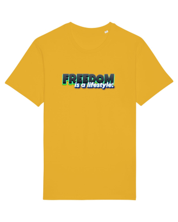 Freedom is a lifestyle  Spectra Yellow