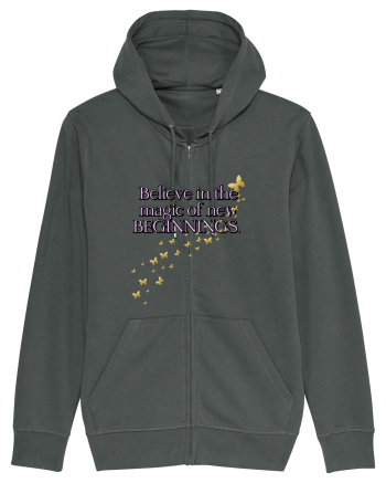 Belive in the magic new beginnings Anthracite