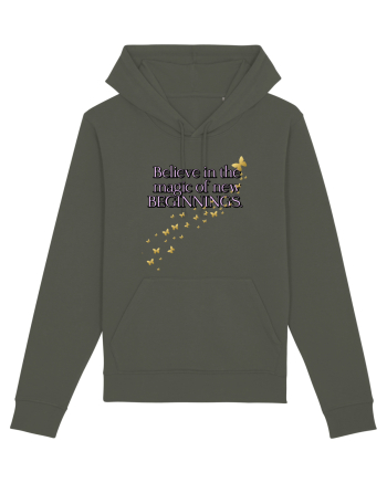 Belive in the magic new beginnings Khaki