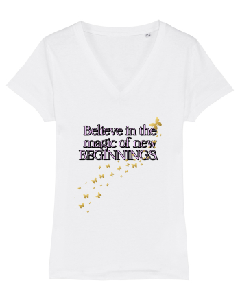 Belive in the magic new beginnings White