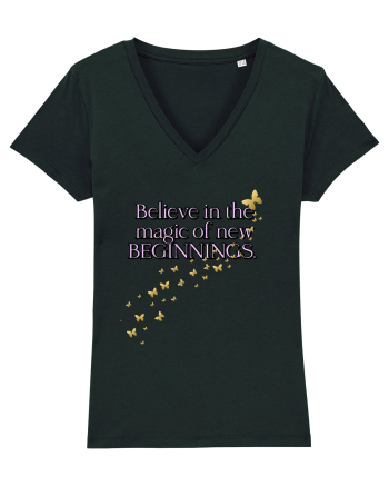 Belive in the magic new beginnings Black