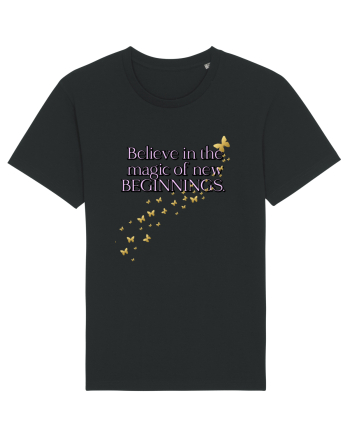 Belive in the magic new beginnings Black