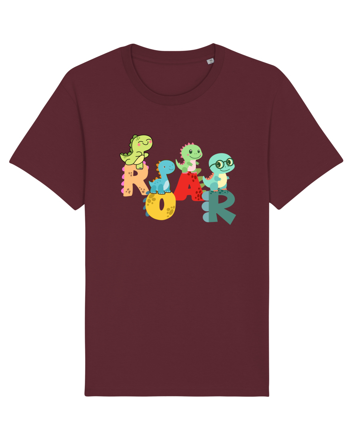 Tricou mânecă scurtă Unisex Rocker Burgundy