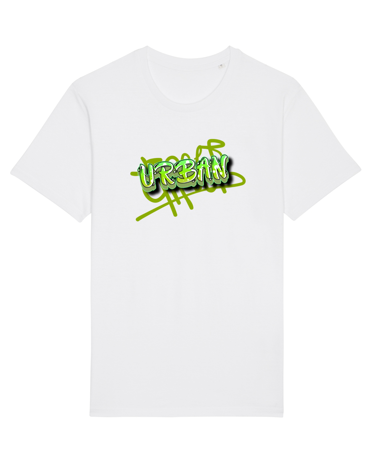 Tricou mânecă scurtă Unisex Rocker White