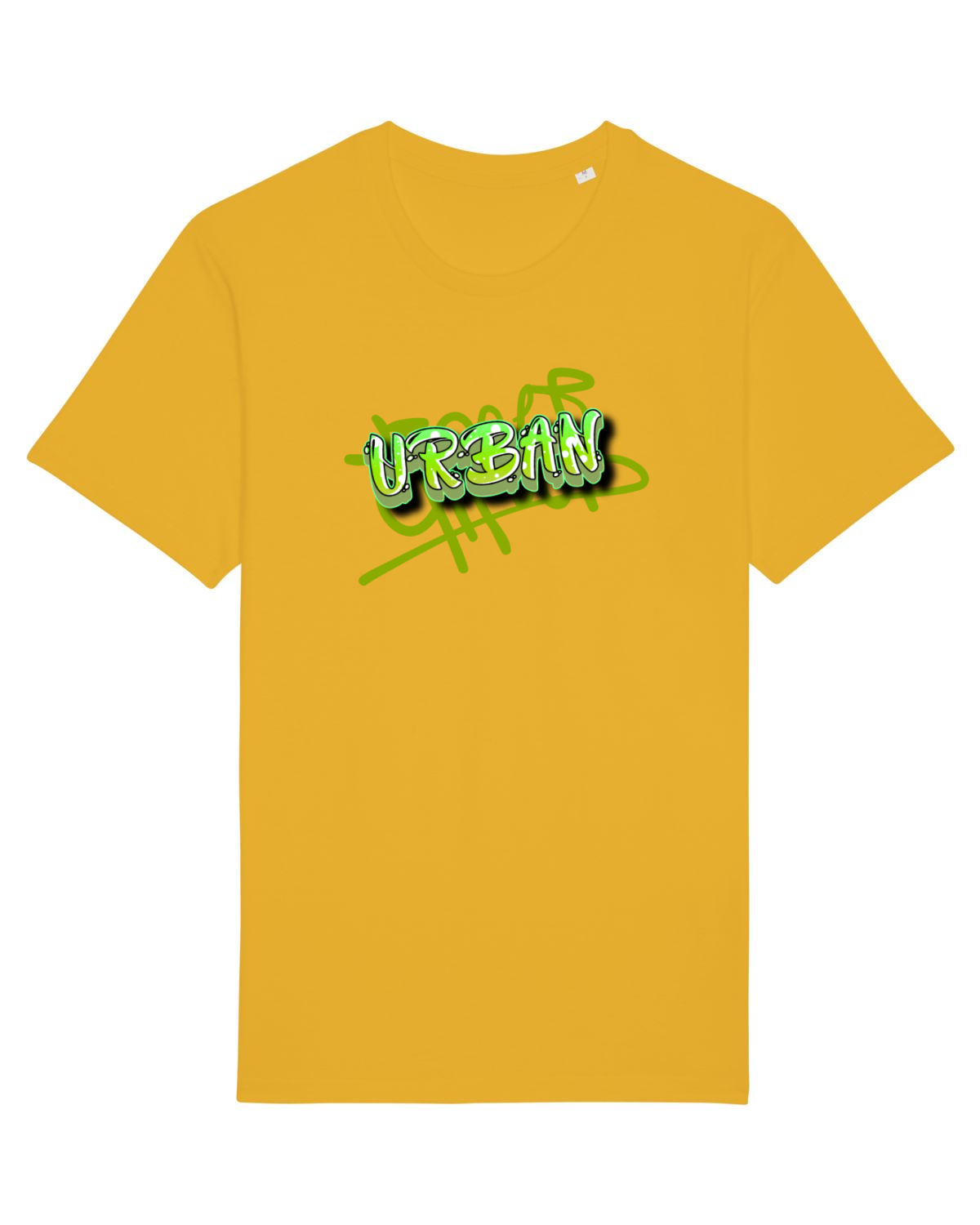 Tricou mânecă scurtă Unisex Rocker Spectra Yellow