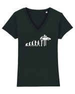 Mechanic Evolution Tricou mânecă scurtă guler V Damă Evoker