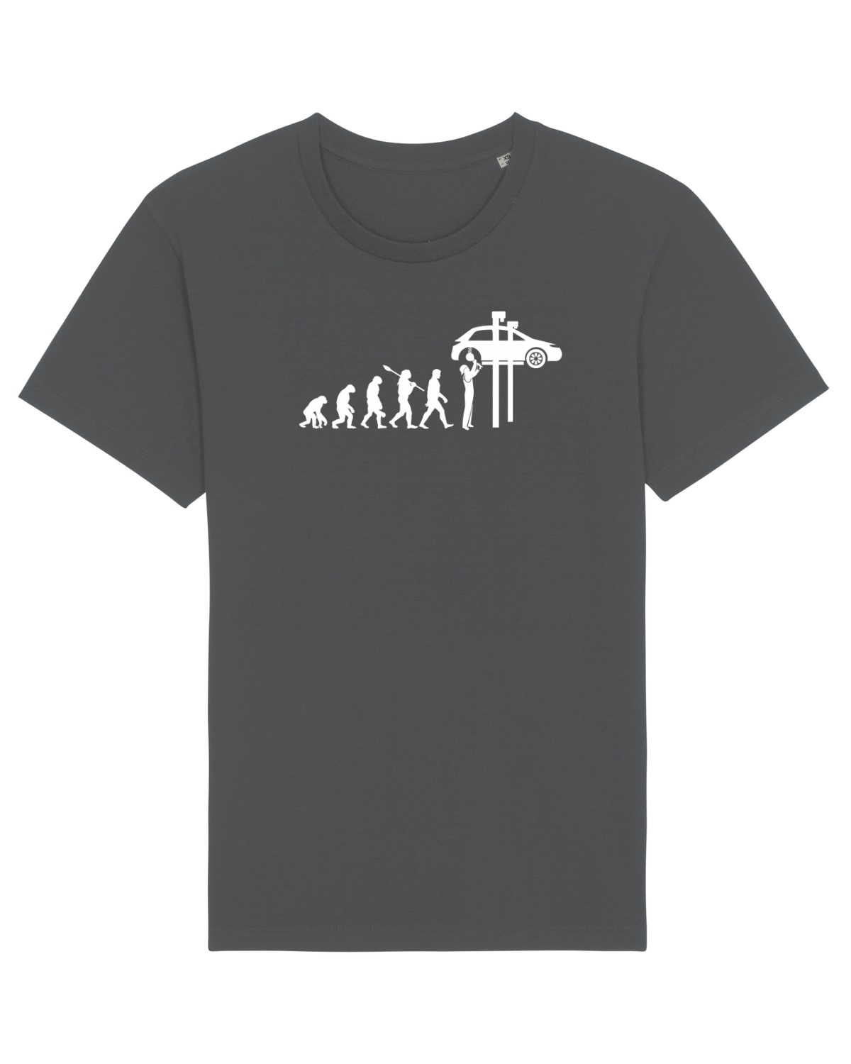 Tricou mânecă scurtă Unisex Rocker Anthracite