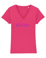 Unstoppable  Tricou mânecă scurtă guler V Damă Evoker