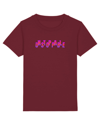 Unstoppable  Burgundy