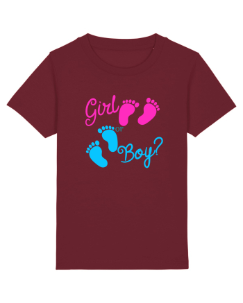 Girl or boy Burgundy