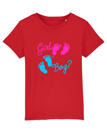 Girl or boy Red