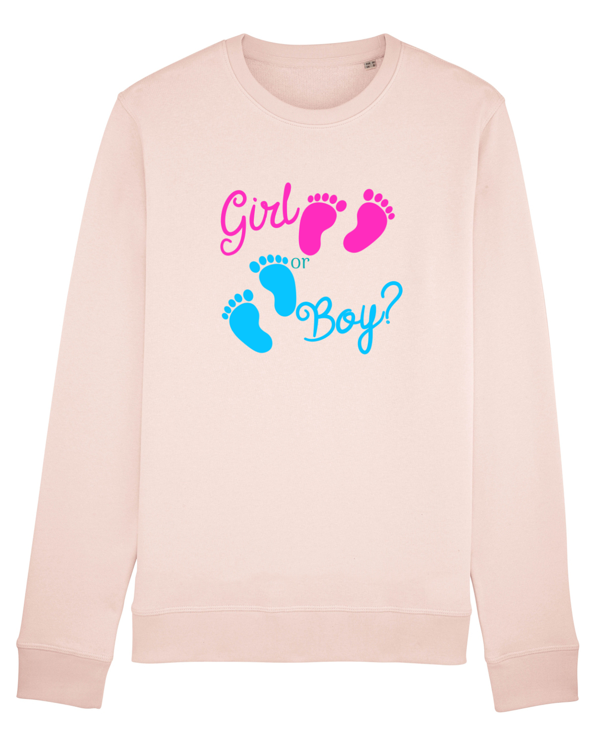 Bluză mânecă lungă Unisex Rise Candy Pink