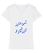 Hook&fight Tricou mânecă scurtă guler V Damă Evoker