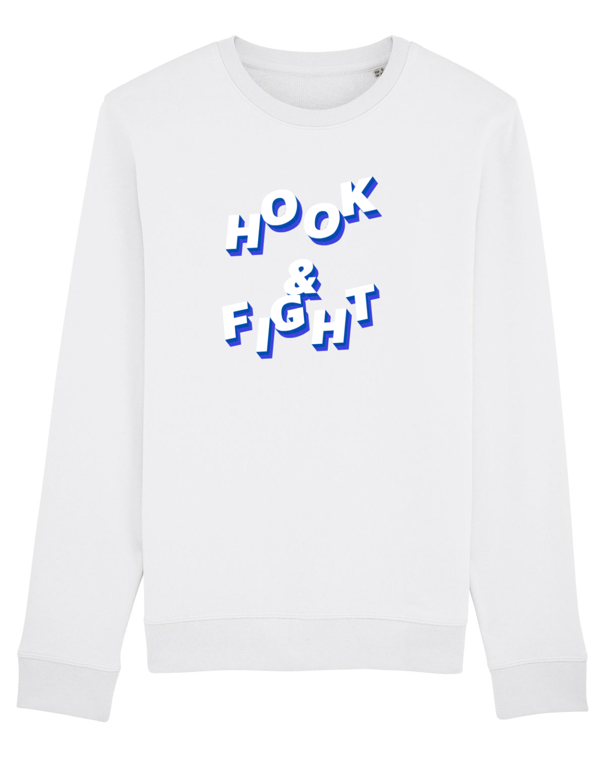 Bluză mânecă lungă Unisex Rise White