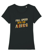 Full speed Tricou mânecă scurtă guler larg fitted Damă Expresser