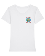 Los Pollos Hermanos Tricou mânecă scurtă guler larg fitted Damă Expresser