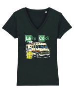 Let's Cook Tricou mânecă scurtă guler V Damă Evoker