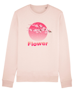 Flower  1 Bluză mânecă lungă Unisex Rise