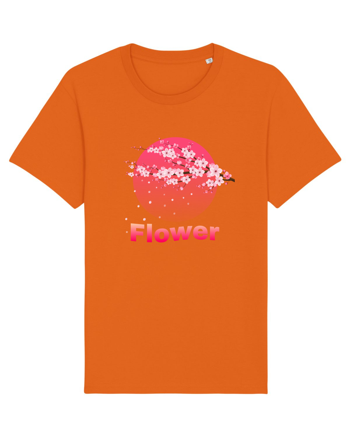 Tricou mânecă scurtă Unisex Rocker Bright Orange