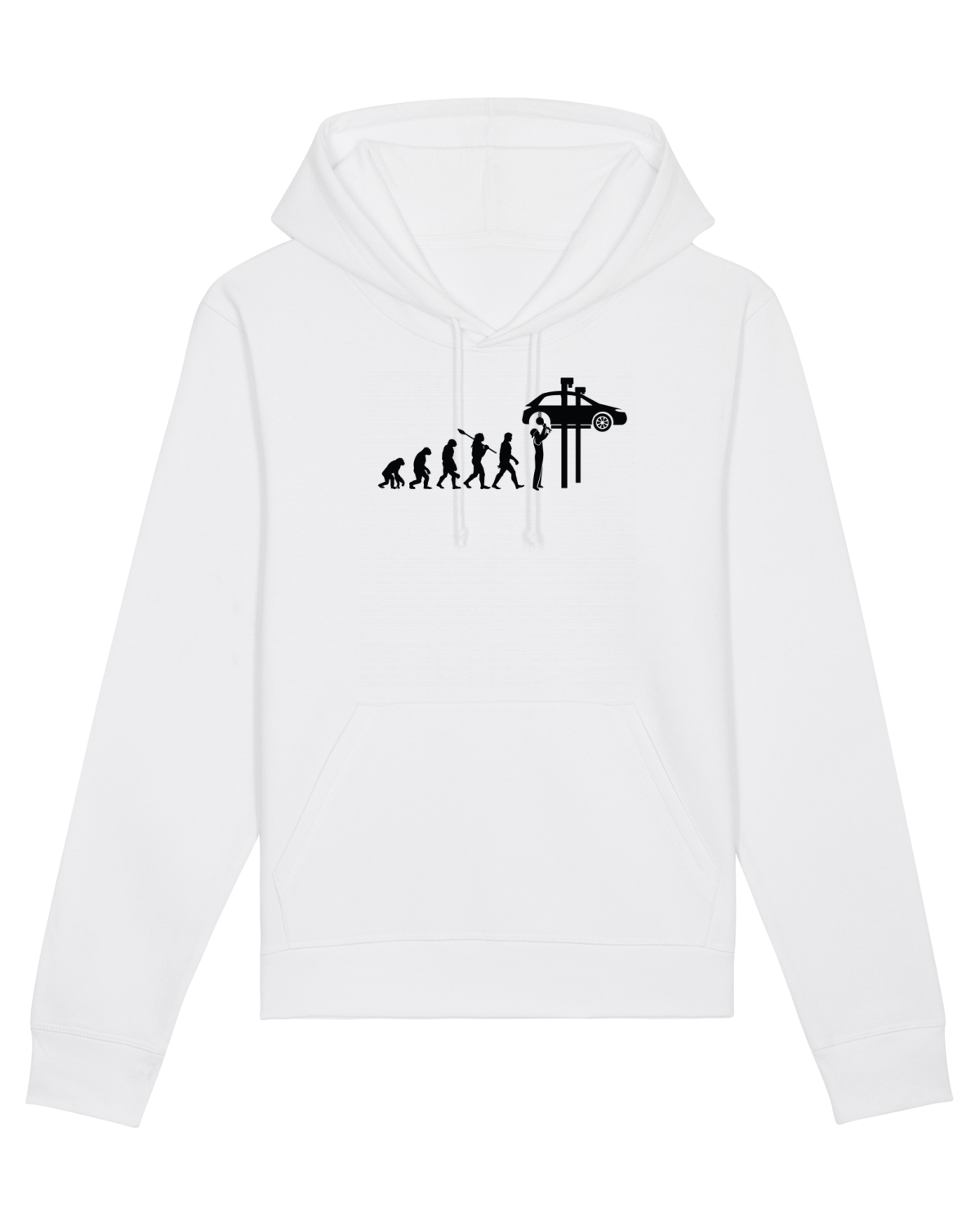 Hanorac Unisex Drummer White