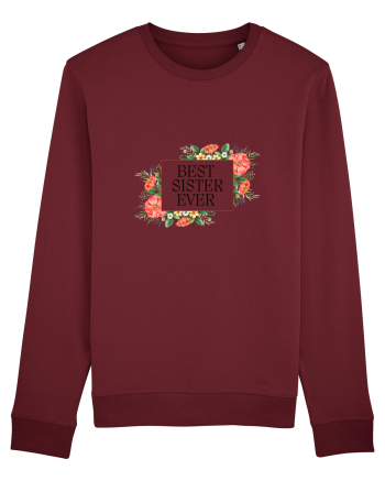 Best Sister Ever 1  Burgundy