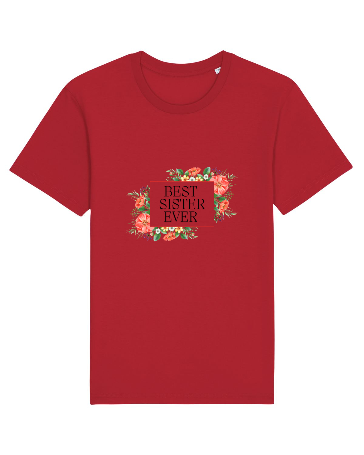 Tricou mânecă scurtă Unisex Rocker Red