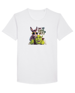 ARE WE THERE YET? - MAI AVEM PANA AJUNGEM? Tricou mânecă scurtă guler larg Bărbat Skater