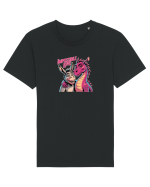 IMPOSSIBLE LOVE - IUBIRE IMPOSIBILA - magar & dragonita Tricou mânecă scurtă Unisex Rocker