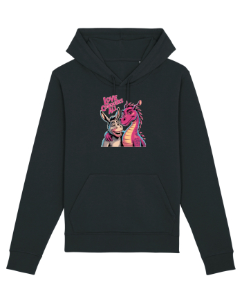 LOVE CONQUERS ALL - IUBIREA INVINGE TOTUL - magar & dragonita Black