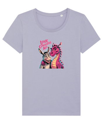 LOVE CONQUERS ALL - IUBIREA INVINGE TOTUL - magar & dragonita Lavender