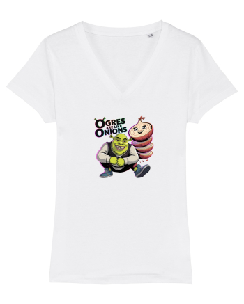 OGRES ARE LIKE ONIONS - Capcaunii sunt ca ceapa, au multe straturi White