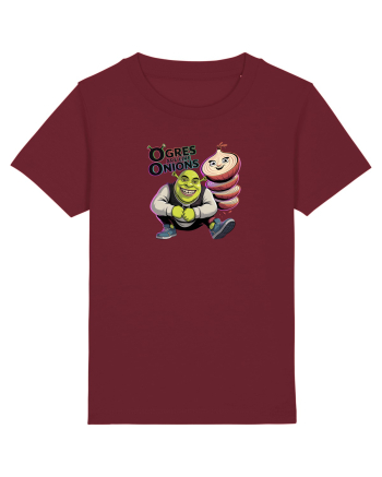 OGRES ARE LIKE ONIONS - Capcaunii sunt ca ceapa, au multe straturi Burgundy