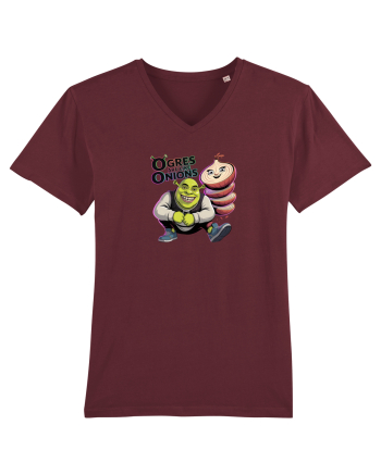 OGRES ARE LIKE ONIONS - Capcaunii sunt ca ceapa, au multe straturi Burgundy