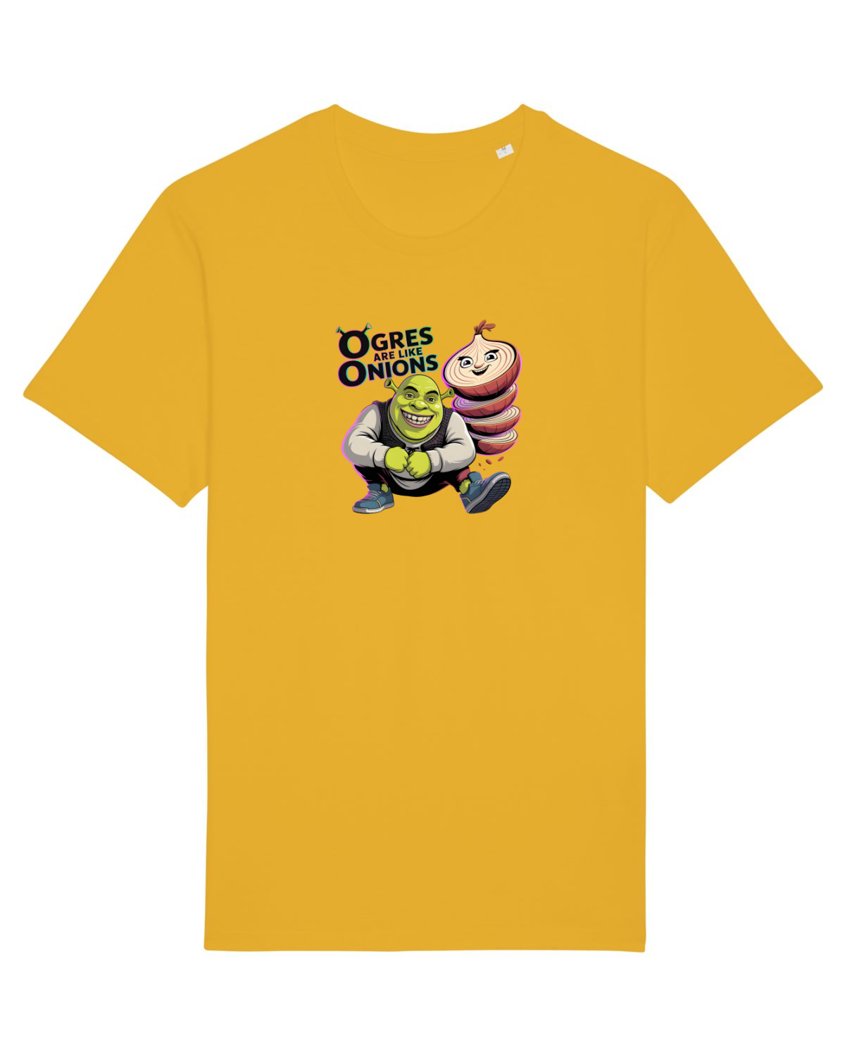 Tricou mânecă scurtă Unisex Rocker Spectra Yellow