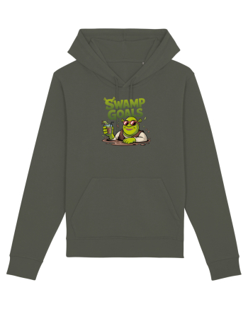 SWAMP GOALS - COCKTAIL IN PISCINA Khaki