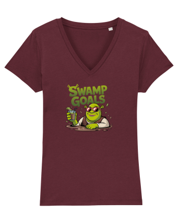 SWAMP GOALS - COCKTAIL IN PISCINA Burgundy