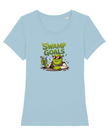 SWAMP GOALS - COCKTAIL IN PISCINA Sky Blue