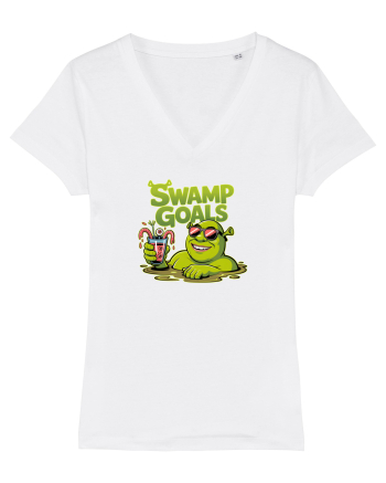 SWAMP GOALS - COCKTAIL IN PISCINA 2 White