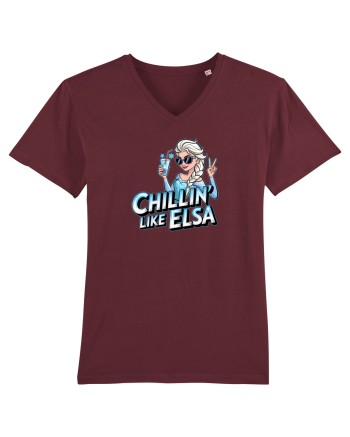 CHILLIN` LIKE ELSA - COCKTAIL Burgundy