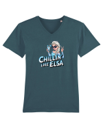 CHILLIN` LIKE ELSA - COCKTAIL Tricou mânecă scurtă guler V Bărbat Presenter