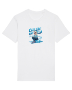 CHILLIN` LIKE ELSA - GHEATA - IARNA Tricou mânecă scurtă Unisex Rocker