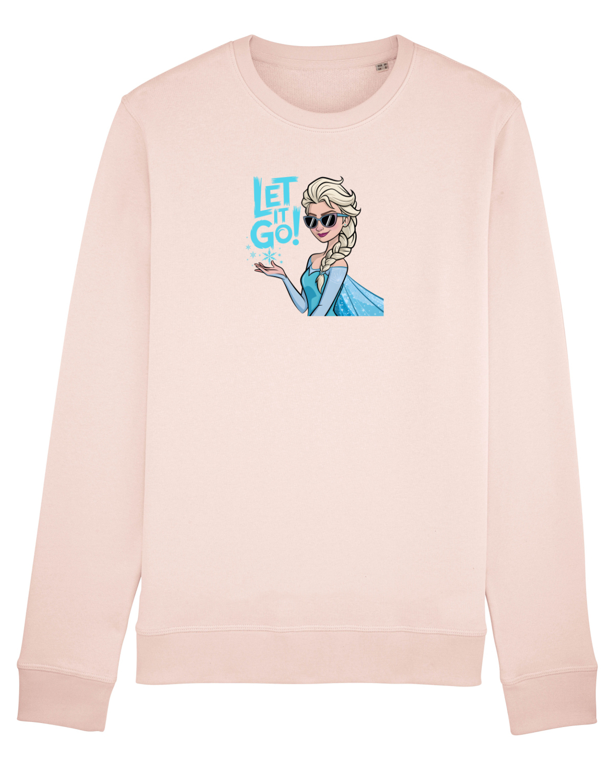 Bluză mânecă lungă Unisex Rise Candy Pink