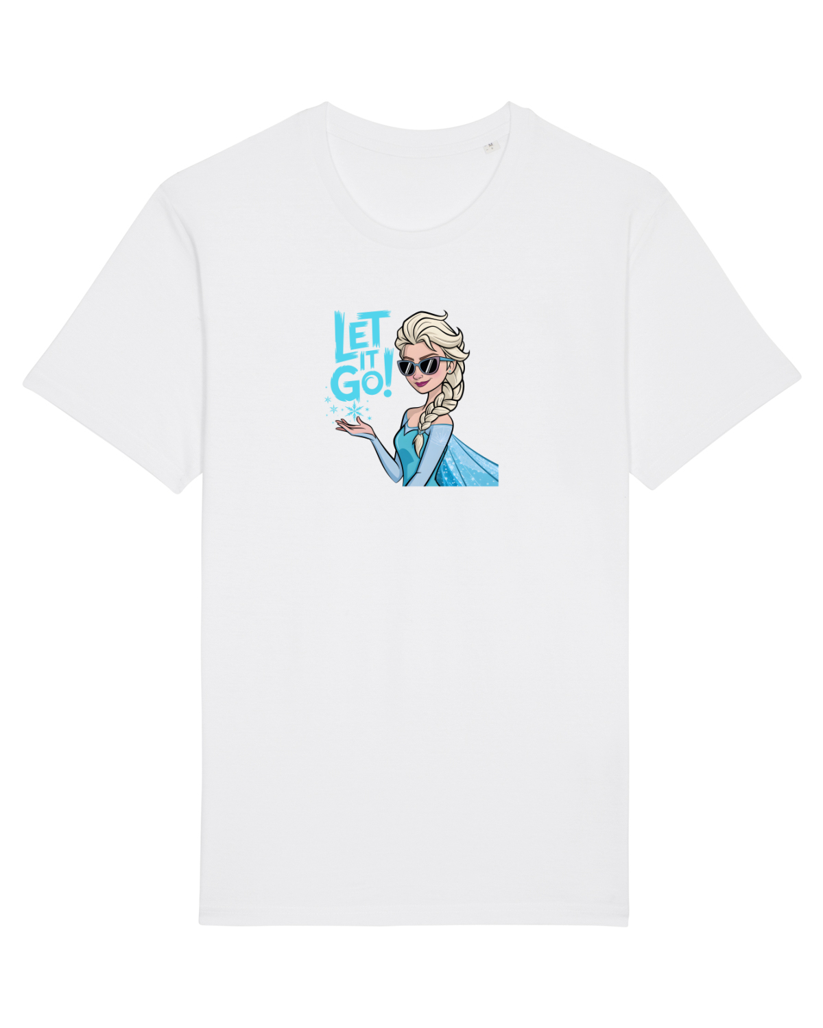 Tricou mânecă scurtă Unisex Rocker White