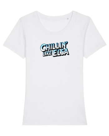 CHILLIN` LIKE ELSA 1 White
