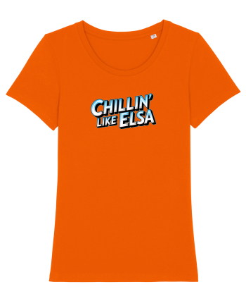 CHILLIN` LIKE ELSA 1 Bright Orange