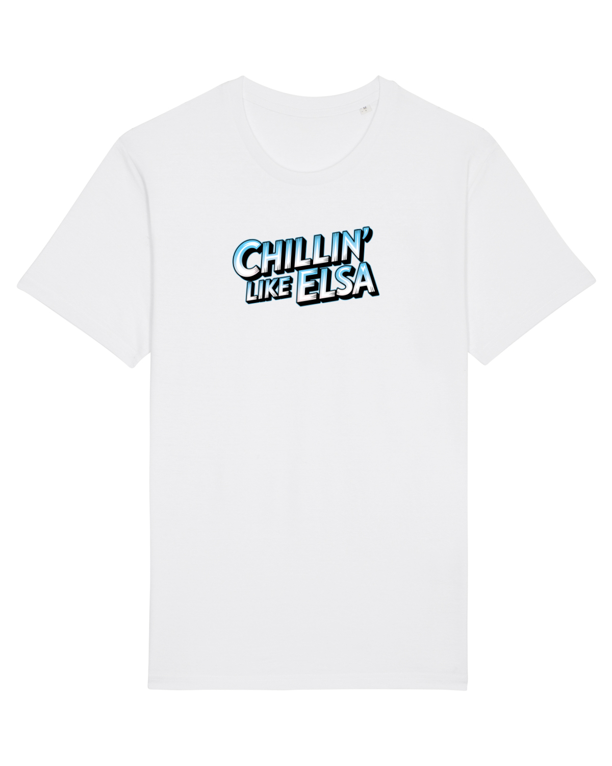 Tricou mânecă scurtă Unisex Rocker White