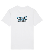 CHILLIN` LIKE ELSA 1 Tricou mânecă scurtă Unisex Rocker